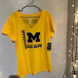 Michigan shirt from campus den